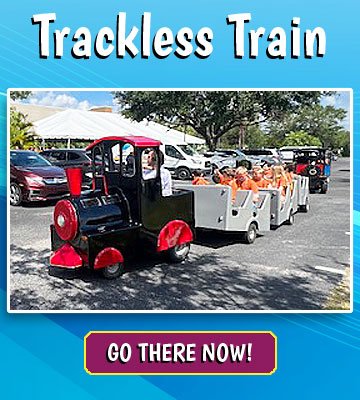Trackless Train Rentals in Tampa, FL