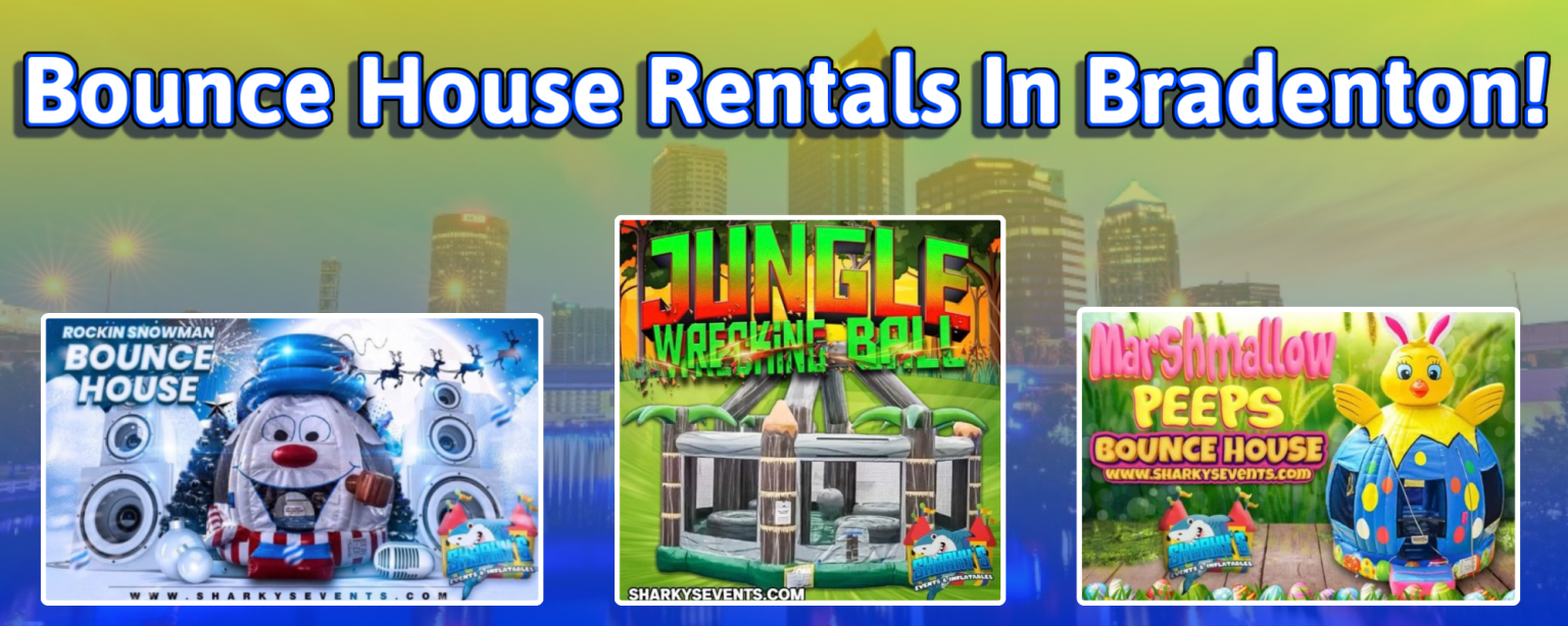 Bounce house Rentals In Bradenton, FL - Sharky's Events & Inflatables