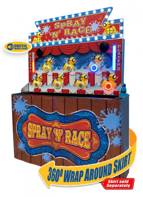 Rubber Ducky Spray N Race