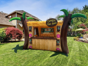 10 foot tiki bar rental for corporate events in Tampa