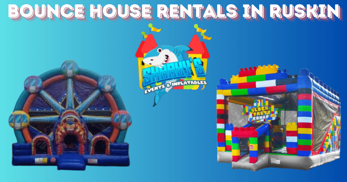 1 Best Bounce House Rentals In Ruskin Sharky's Events