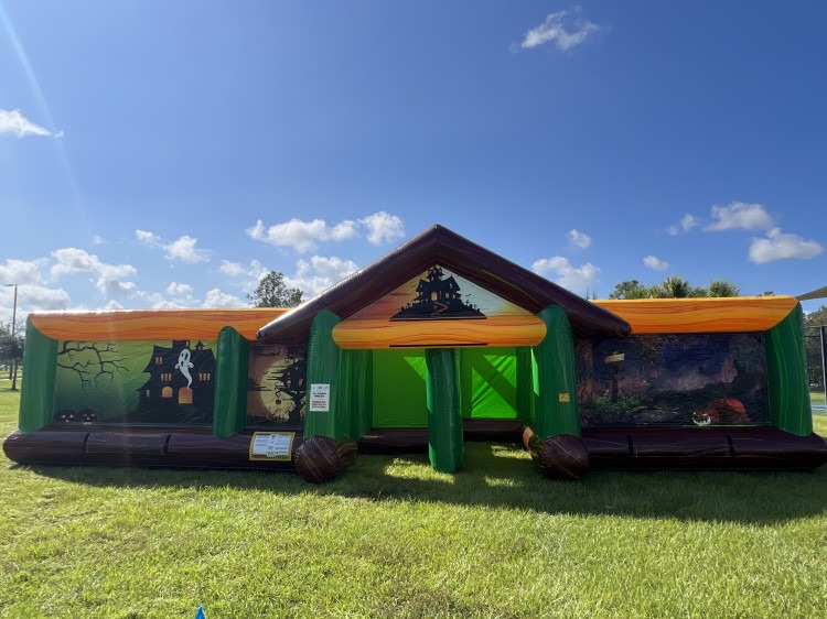 Giant Halloween Maze