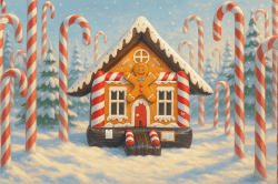 Gingerbread Bounce House