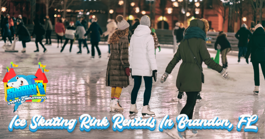 #1 Fun Ice Skating Rink Rentals In Brandon - Sharky's Events