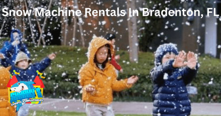 Snow Machine Rentals In Bradenton, FL - Sharky's Events & Inflatables