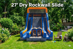 27' Infinite Rockwall Dual Lane Slide (Dry)
