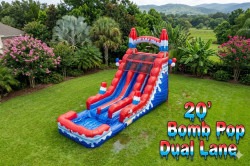 20' Bomb Pop Dual Lane
