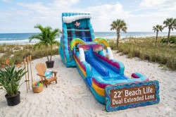 22' Beach Life Extended Dual Lane