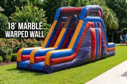 18' Marble Warped Wall (DRY)