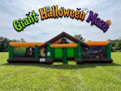Giant Halloween Maze